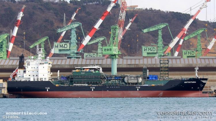 Antikithira - Lpg Tanker vessel registered in Liberia