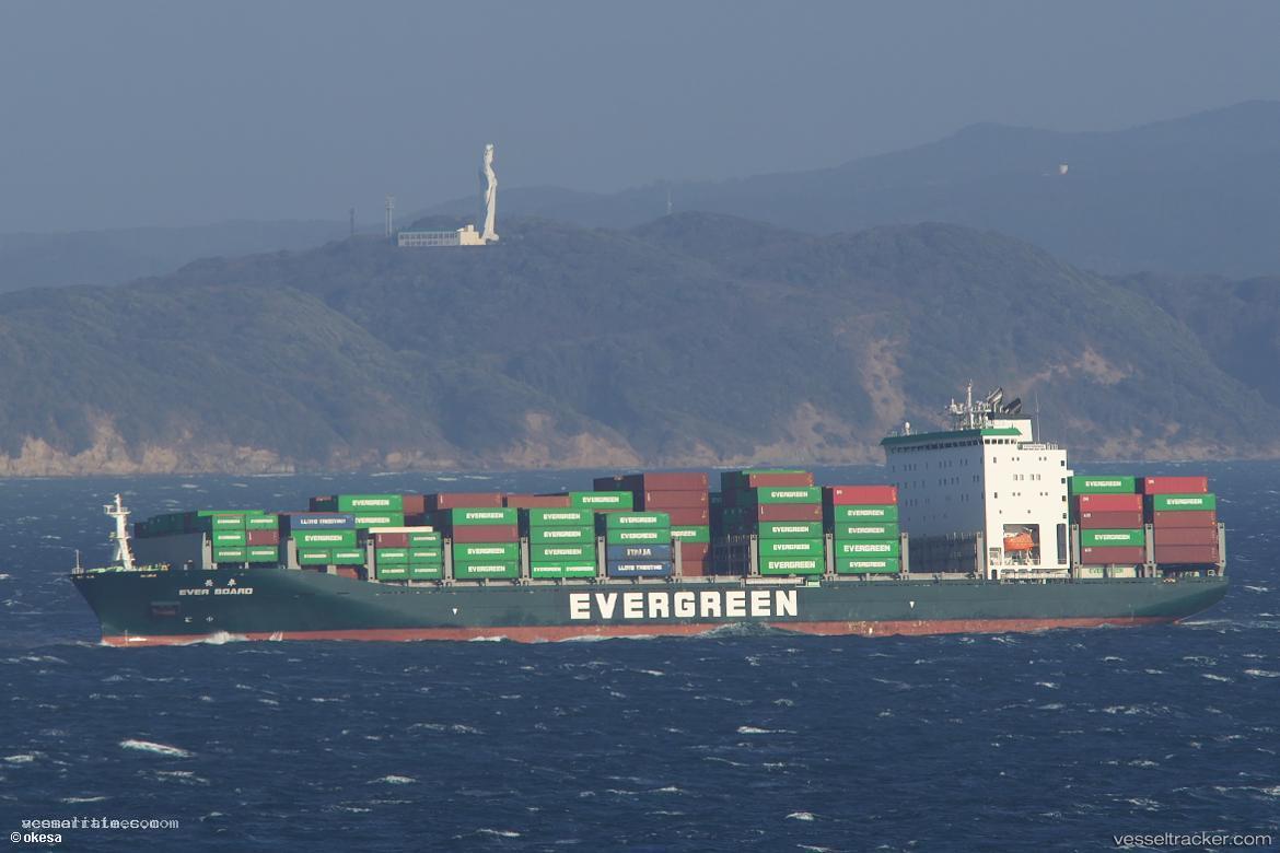 Ever-Board - Container Ship vessel registered in Taiwan
