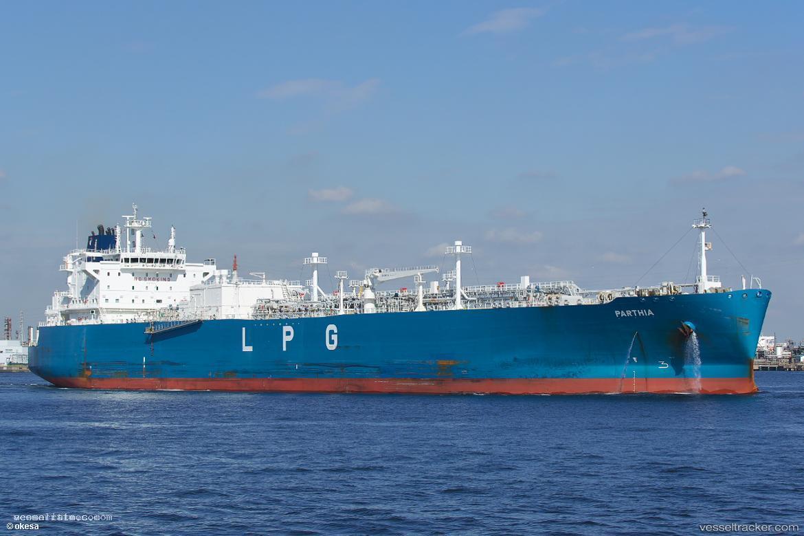 Parthia - Lpg Tanker vessel registered in Singapore