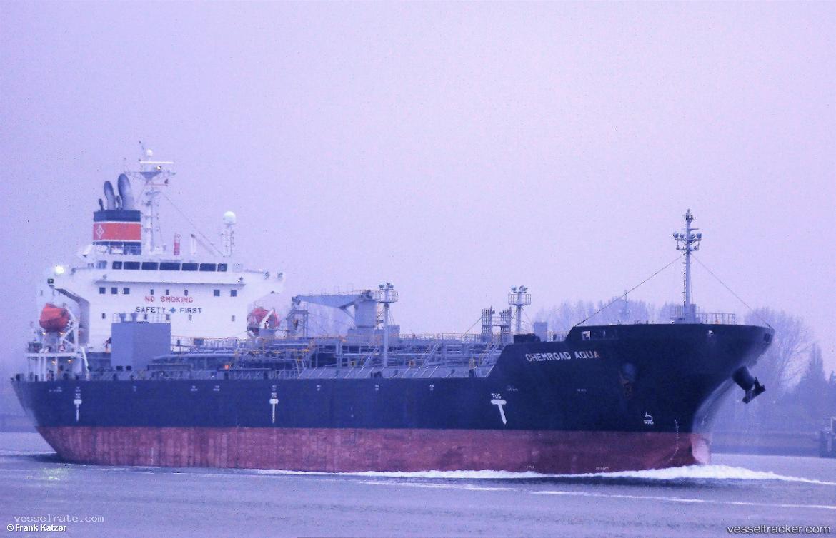 Chemroad-Aqua - Chemical Oil Products Tanker vessel registered in Liberia