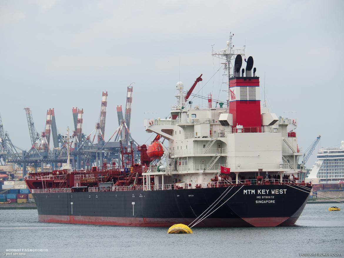 Mtm-Key-West - Chemical Oil Products Tanker vessel registered in Singapore