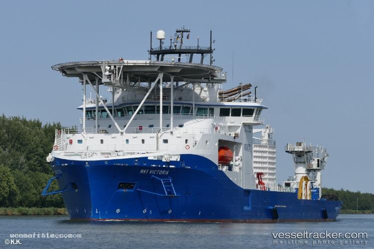 Nkt-Victoria - Cable Layer vessel registered in Norway