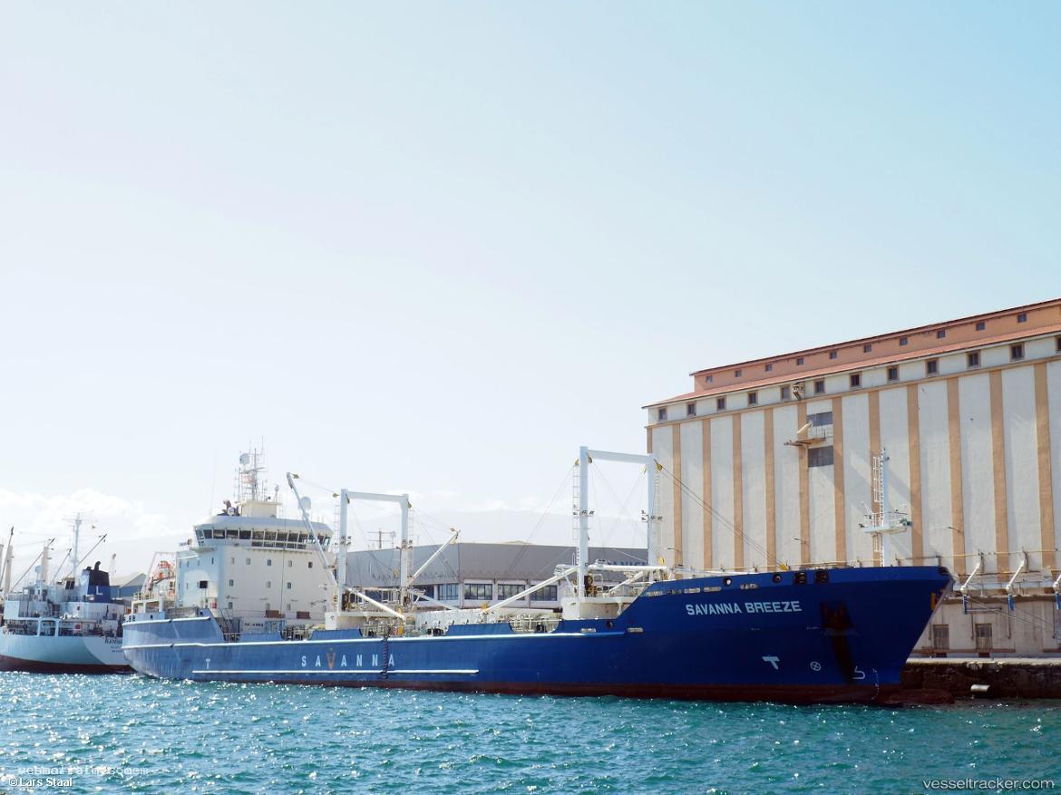 Savanna-Breeze - Refrigerated Cargo Ship vessel registered in Bahamas