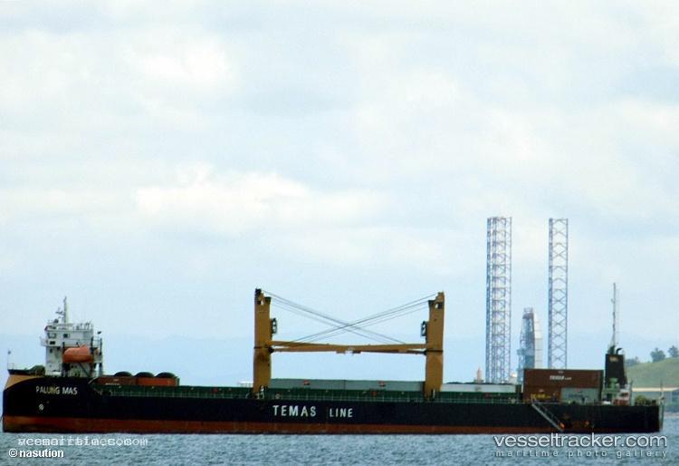 Mv.palung-Mas - Container Ship vessel registered in Indonesia