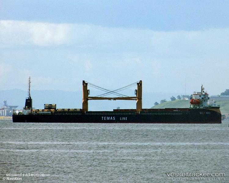 Mv.gulf-Mas - Container Ship vessel registered in Indonesia