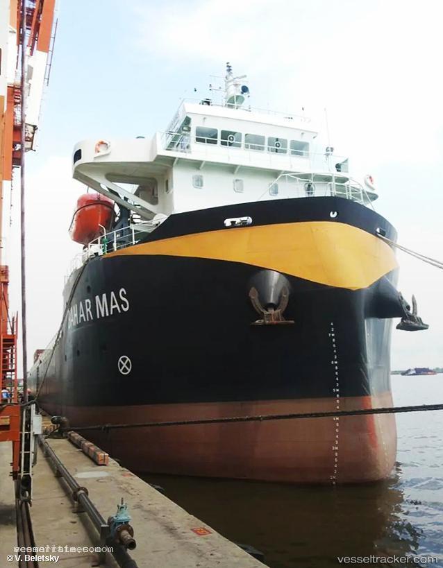 Mv-Bahar-Mas - Container Ship vessel registered in Indonesia