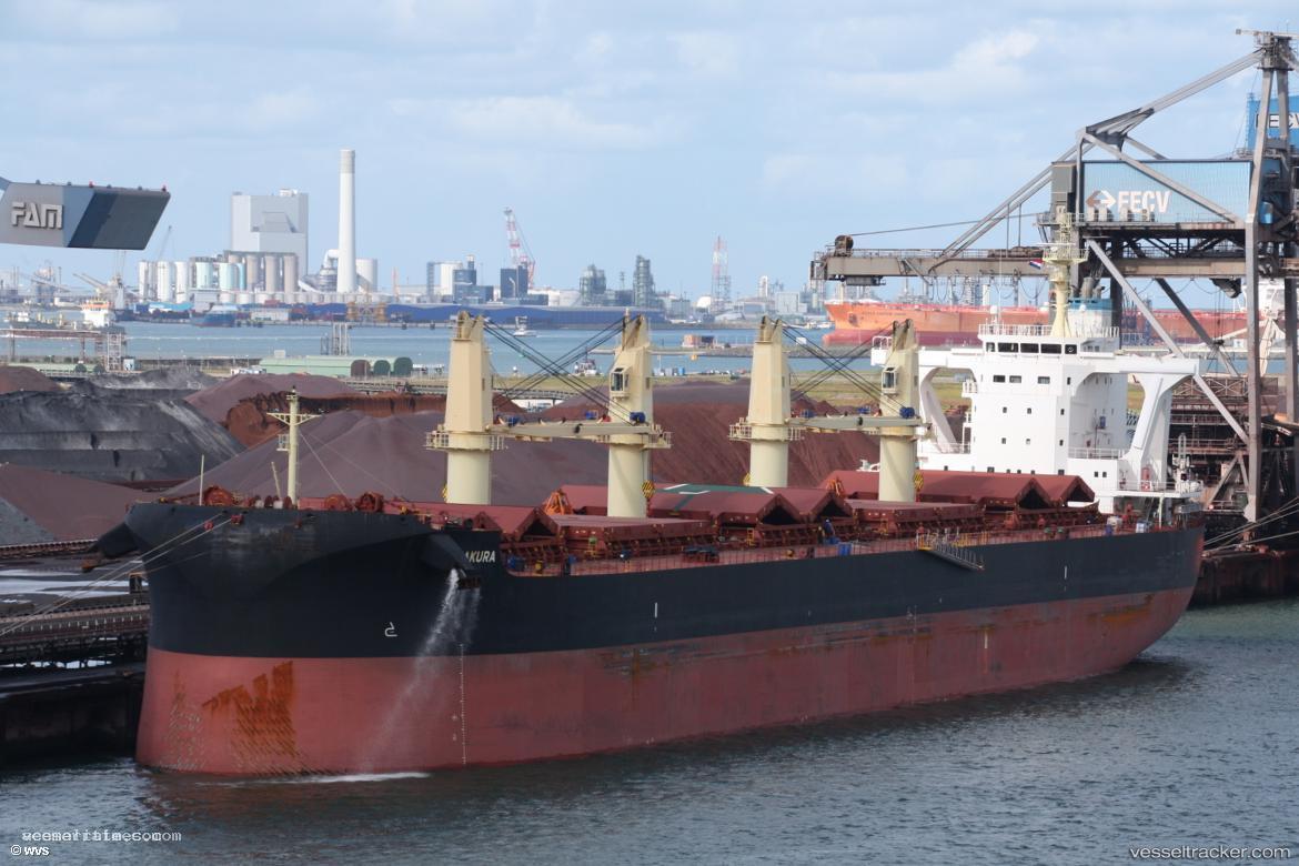 Sakura - Bulk Carrier vessel registered in Liberia