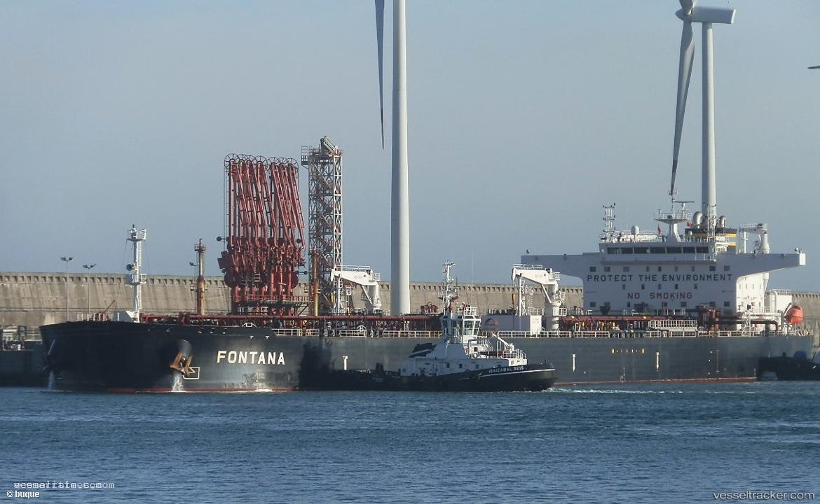 Fontana - Crude Oil Tanker vessel registered in Marshall Islands