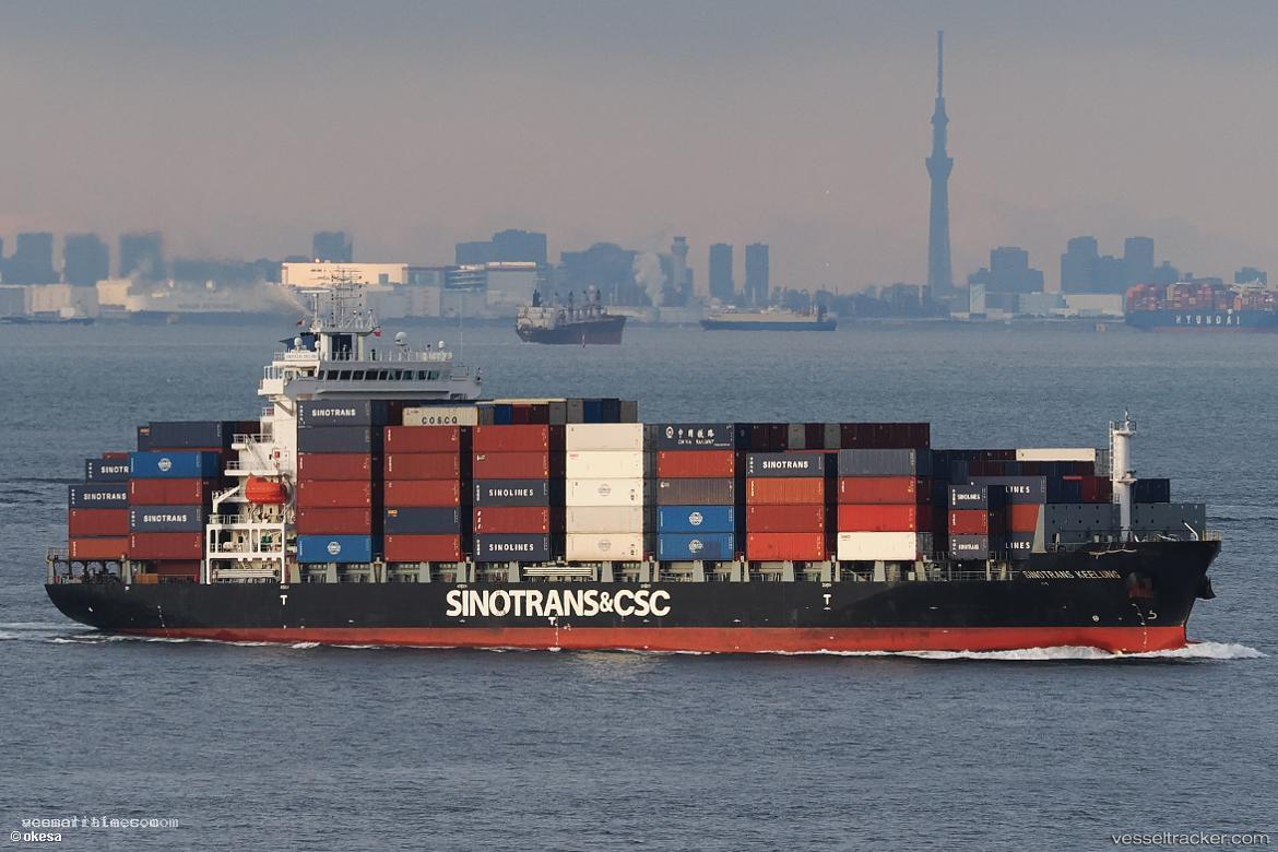Sinotrans-Keelung - Container Ship vessel registered in Hong Kong