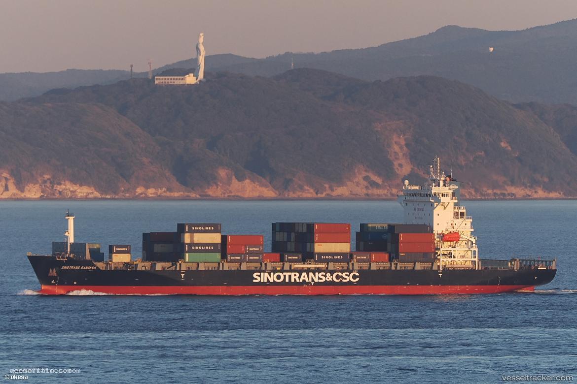 Sinotrans-Bangkok - Container Ship vessel registered in Hong Kong