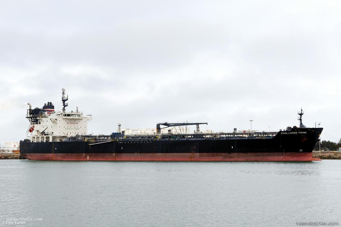 Challenge-Prime - Chemical Oil Products Tanker vessel registered in Singapore
