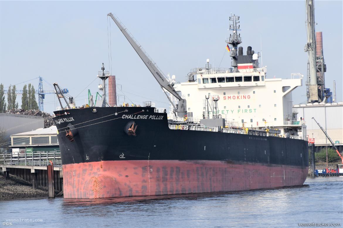 Challenge-Pollux - Chemical Oil Products Tanker vessel registered in Singapore