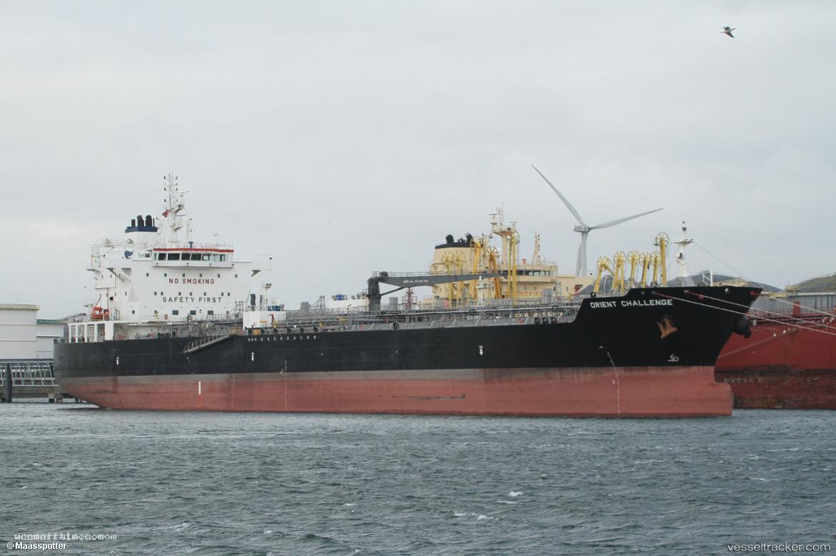 Orient-Challenge - Chemical Oil Products Tanker vessel registered in Singapore