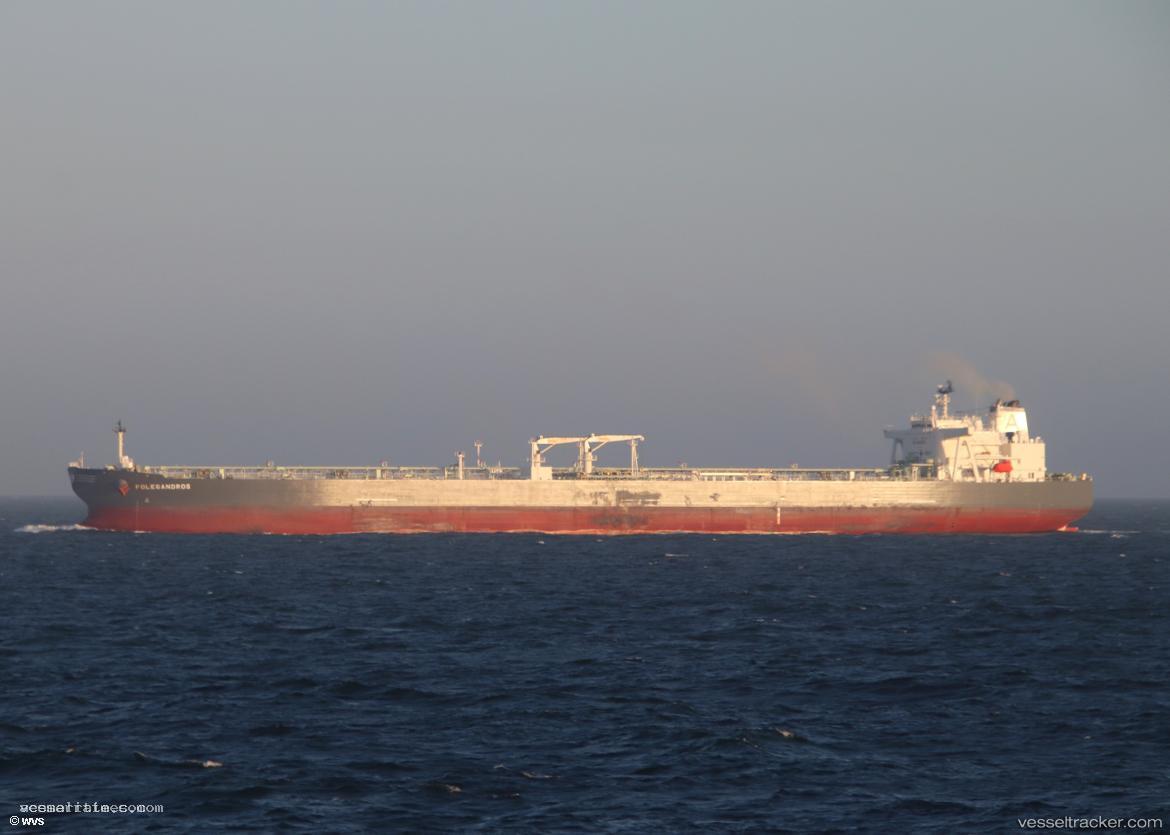 Folegandros - Crude Oil Tanker vessel registered in Marshall Islands