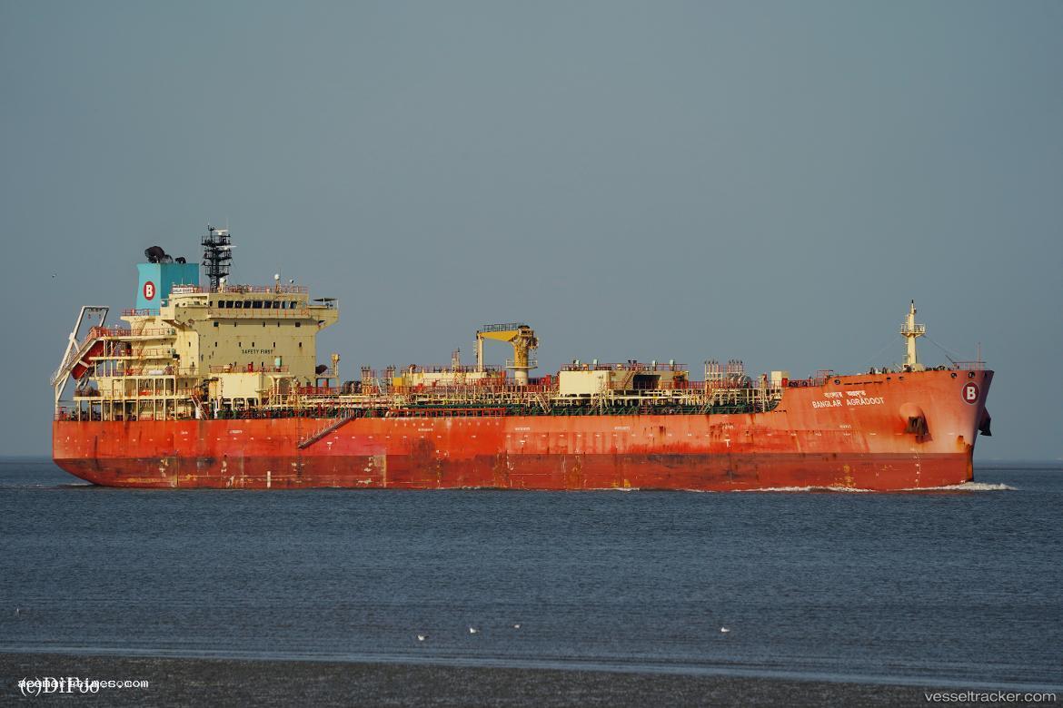 Banglar-Agradoot - Chemical Oil Products Tanker vessel registered in Bangladesh