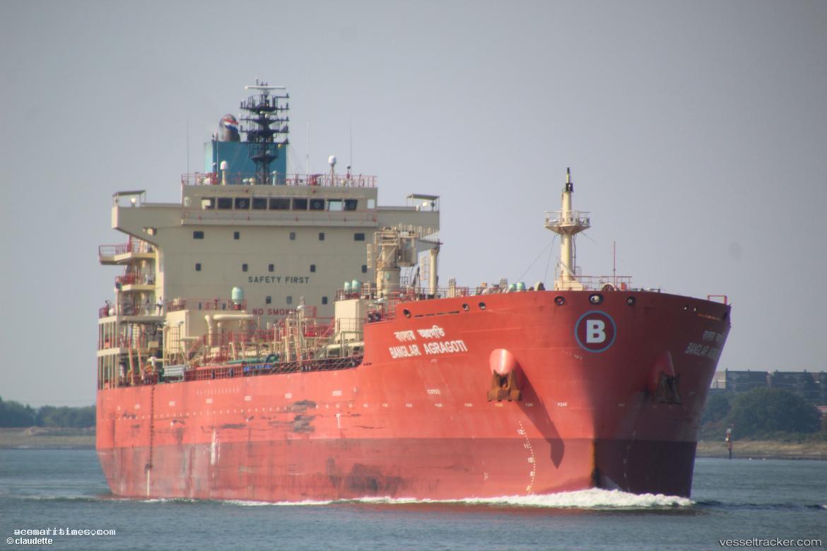 Banglar-Agragoti - Chemical Oil Products Tanker vessel registered in Bangladesh