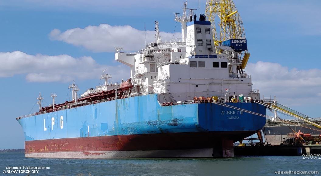 Albert-Iii - Lpg Tanker vessel registered in Panama