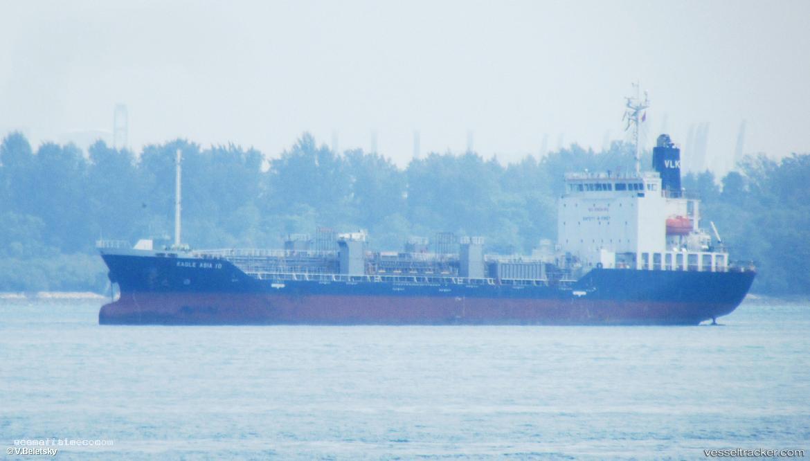 Eagle-Asia-10 - Chemical Oil Products Tanker vessel registered in Panama