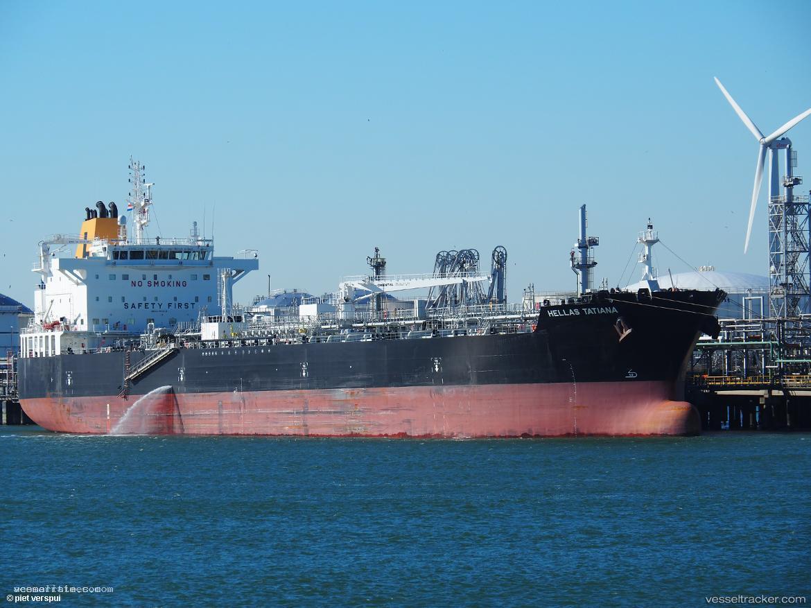 Hellas-Tatiana - Chemical Oil Products Tanker vessel registered in Marshall Islands