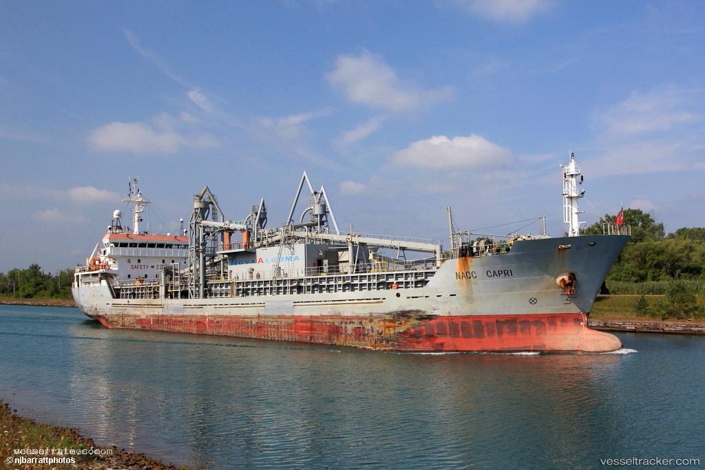 Nacc-Capri - Cement Carrier vessel registered in Portugal