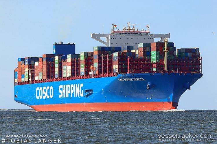 Cosco-Universe - Container Ship vessel registered in Hong Kong