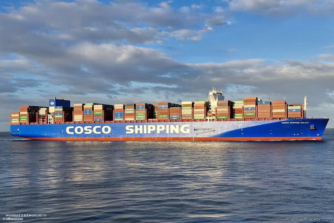 Cosco-Galaxy - Container Ship vessel registered in Hong Kong