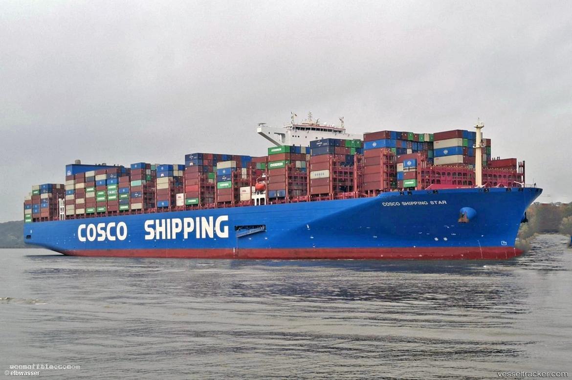 Cosco-Shipping-Star - Container Ship vessel registered in Hong Kong
