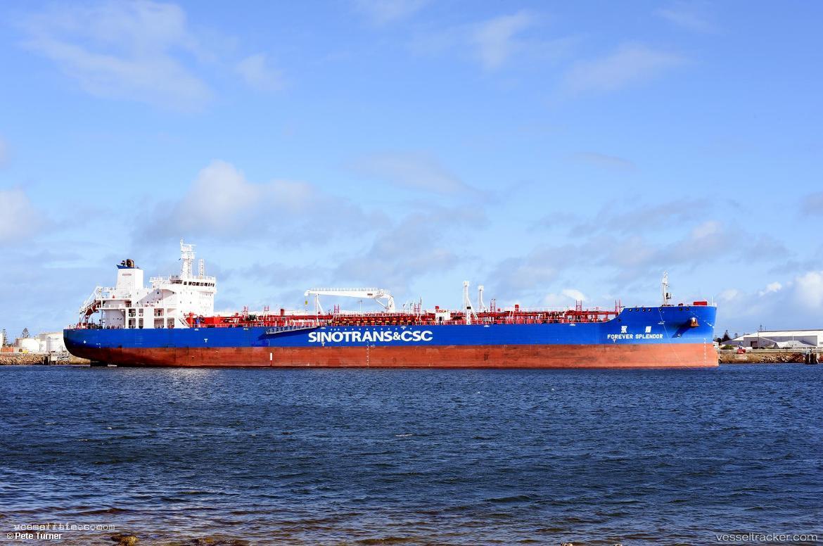 Forever-Splendor - Chemical Oil Products Tanker vessel registered in Hong Kong