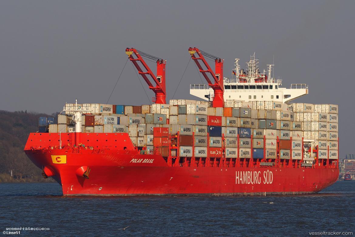 Polar-Brasil - Container Ship vessel registered in Malta