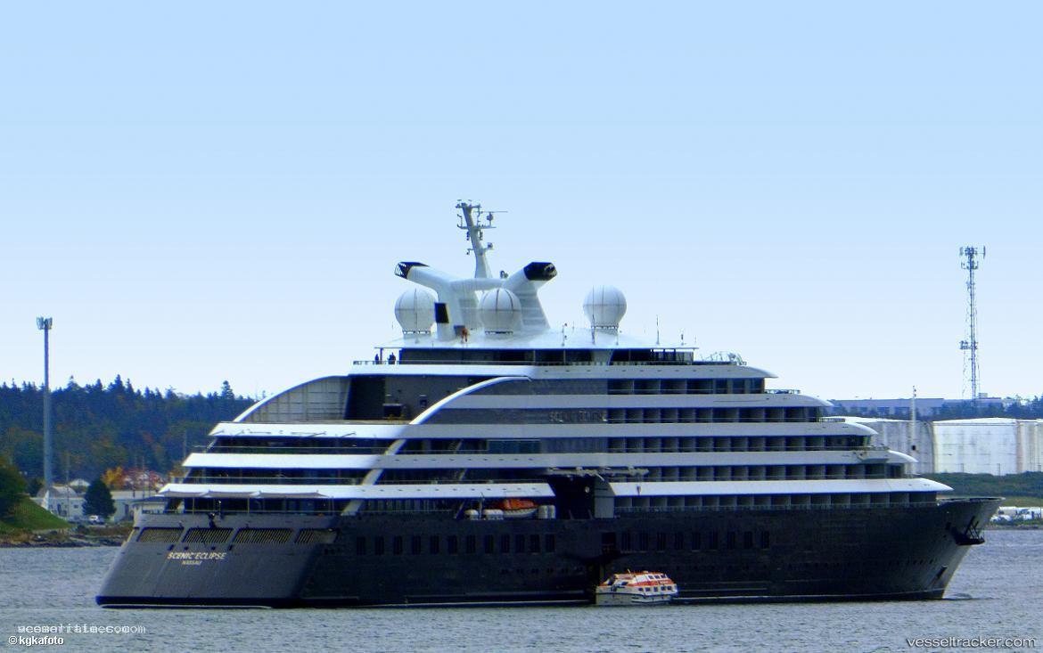 Scenic-Eclipse - Cruise Ship vessel registered in Bahamas