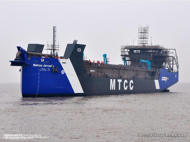 Mahaa-Jarraafu - Hopper Dredger vessel registered in Marshall Islands