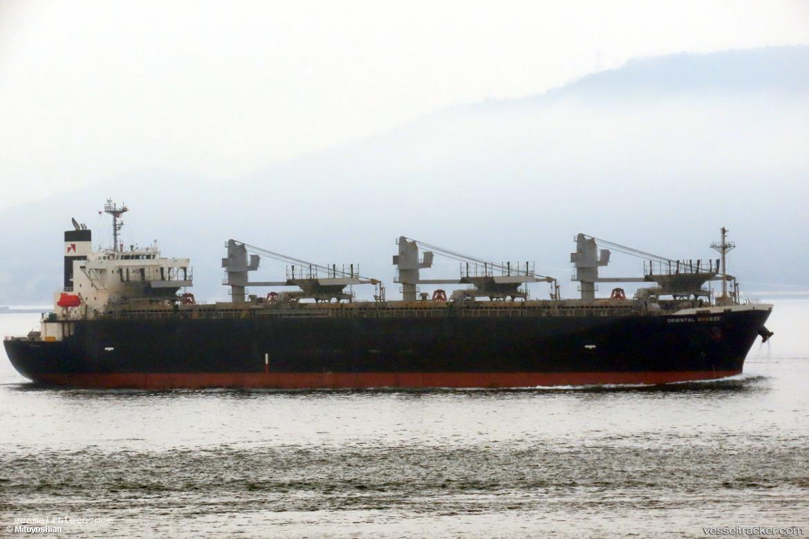 Oriental-Breeze - Wood Chips Carrier vessel registered in Panama