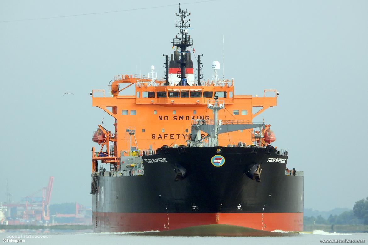 Torm-Supreme - Chemical Oil Products Tanker vessel registered in Singapore