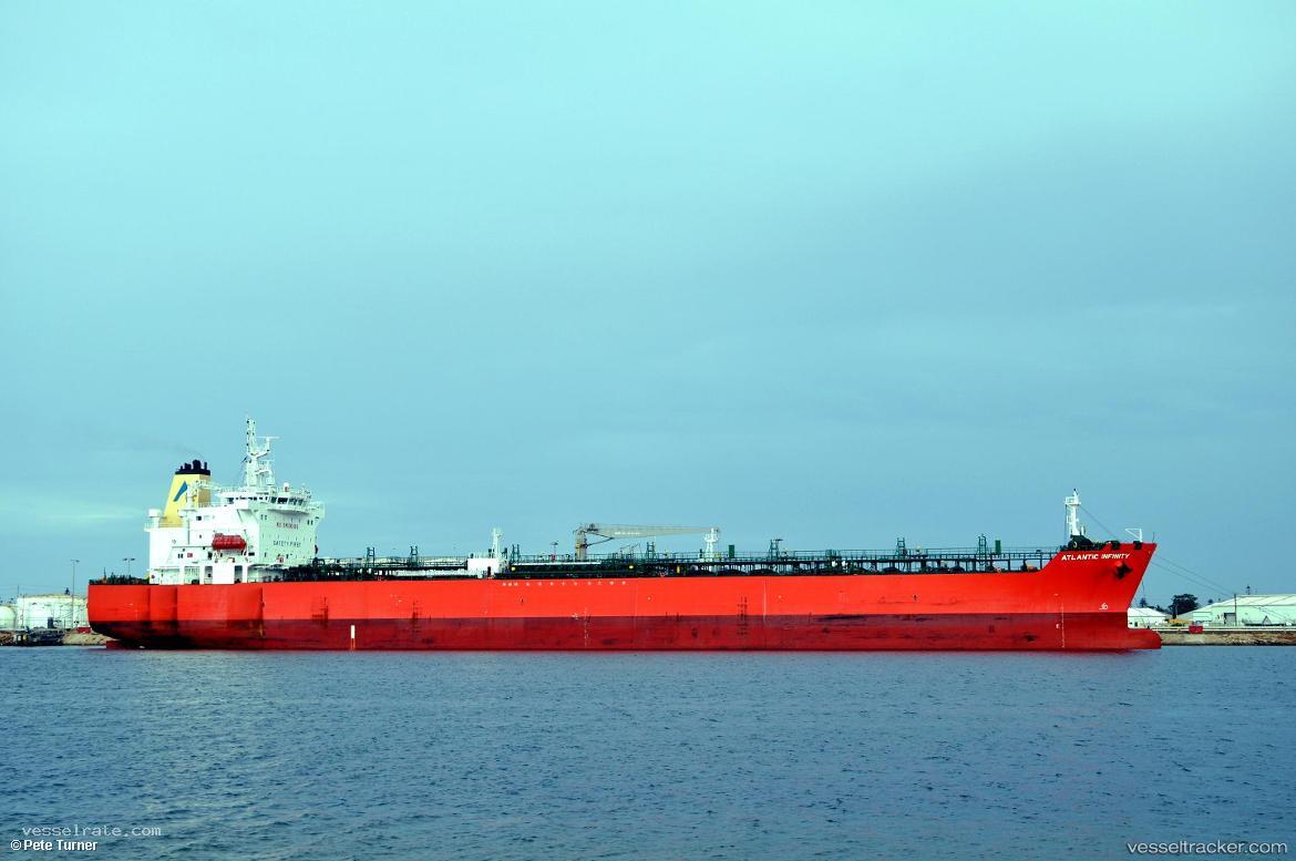 Atlantic-Infinity - Chemical Oil Products Tanker vessel registered in Marshall Islands