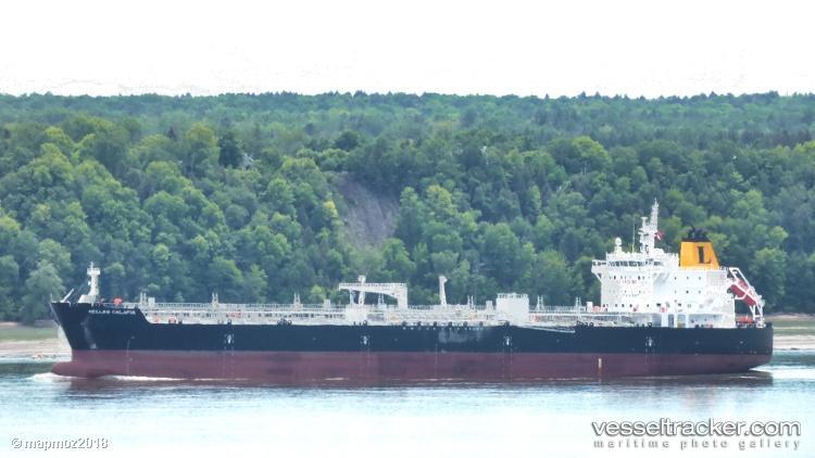 Hellas-Calafia - Chemical Oil Products Tanker vessel registered in Malta