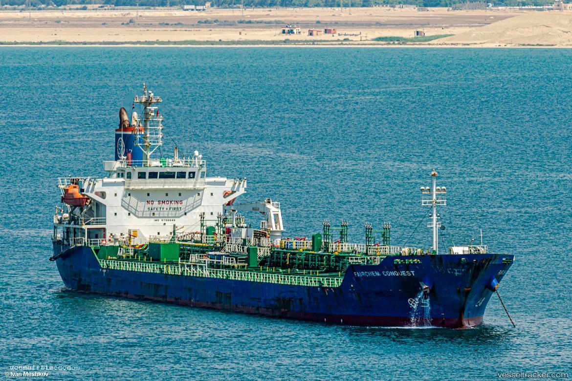 Fairchem-Conquest - Chemical Oil Products Tanker vessel registered in Panama