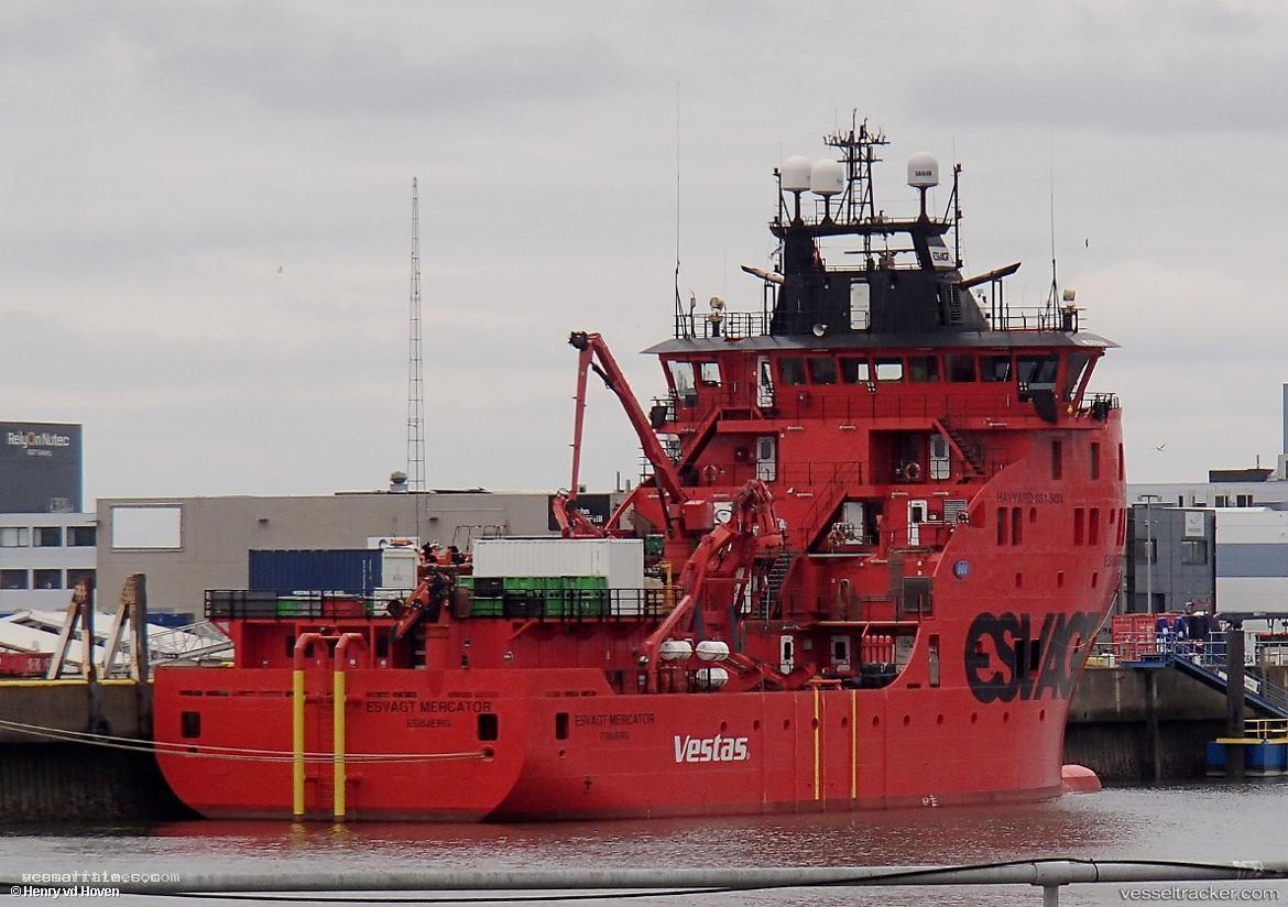 Esvagt-Mercator - Work Repair Vessel vessel registered in Denmark