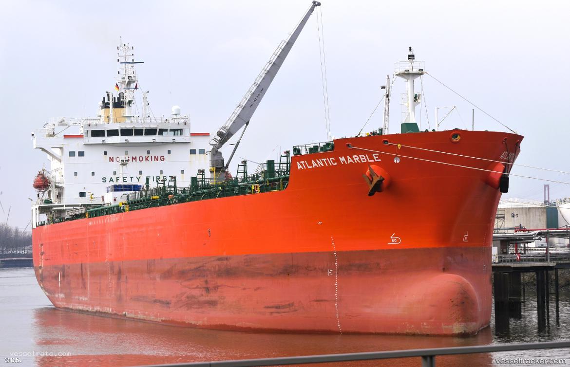 Atlantic-Marble - Chemical Oil Products Tanker vessel registered in Marshall Islands