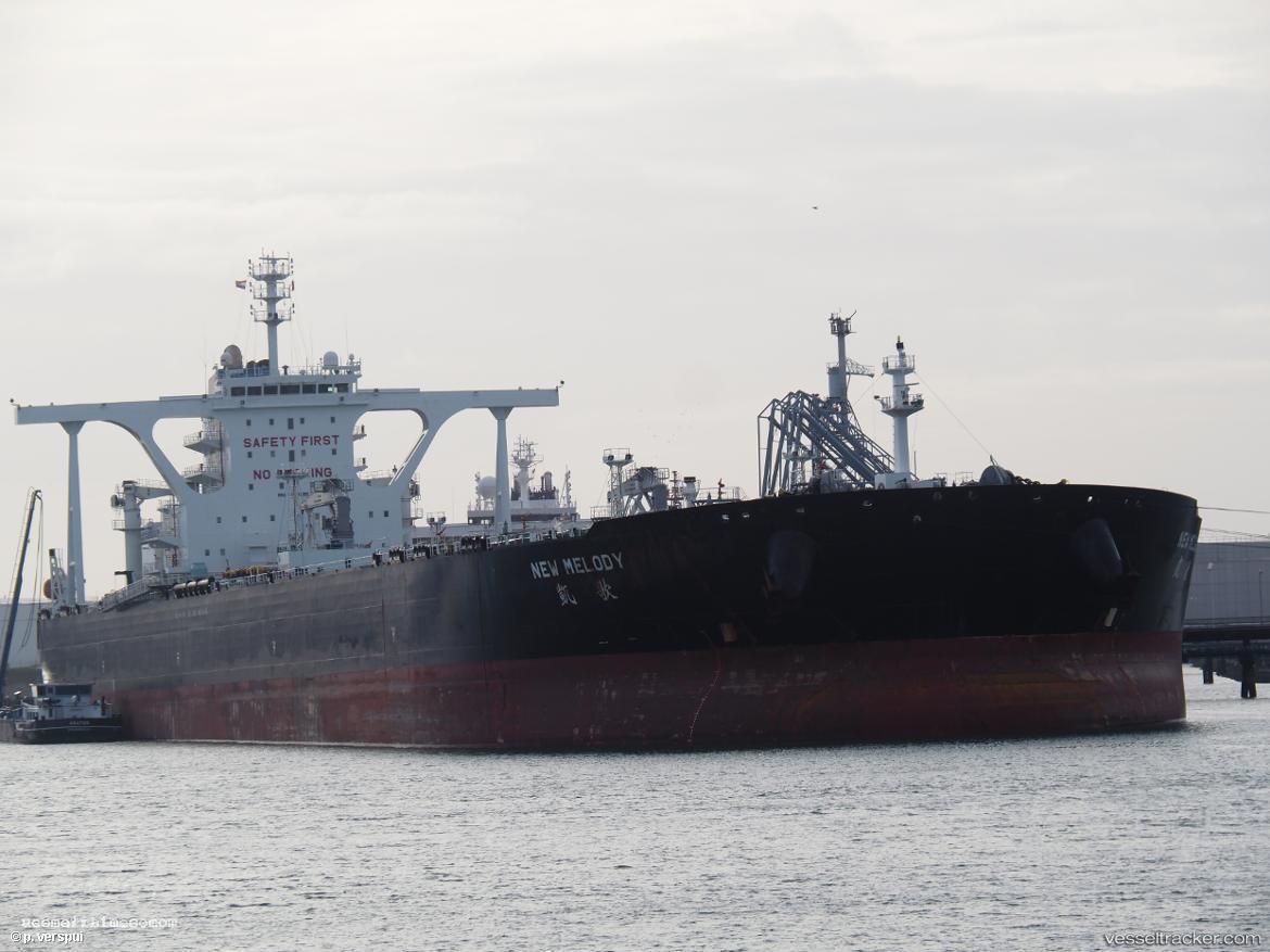 New-Melody - Crude Oil Tanker vessel registered in Hong Kong
