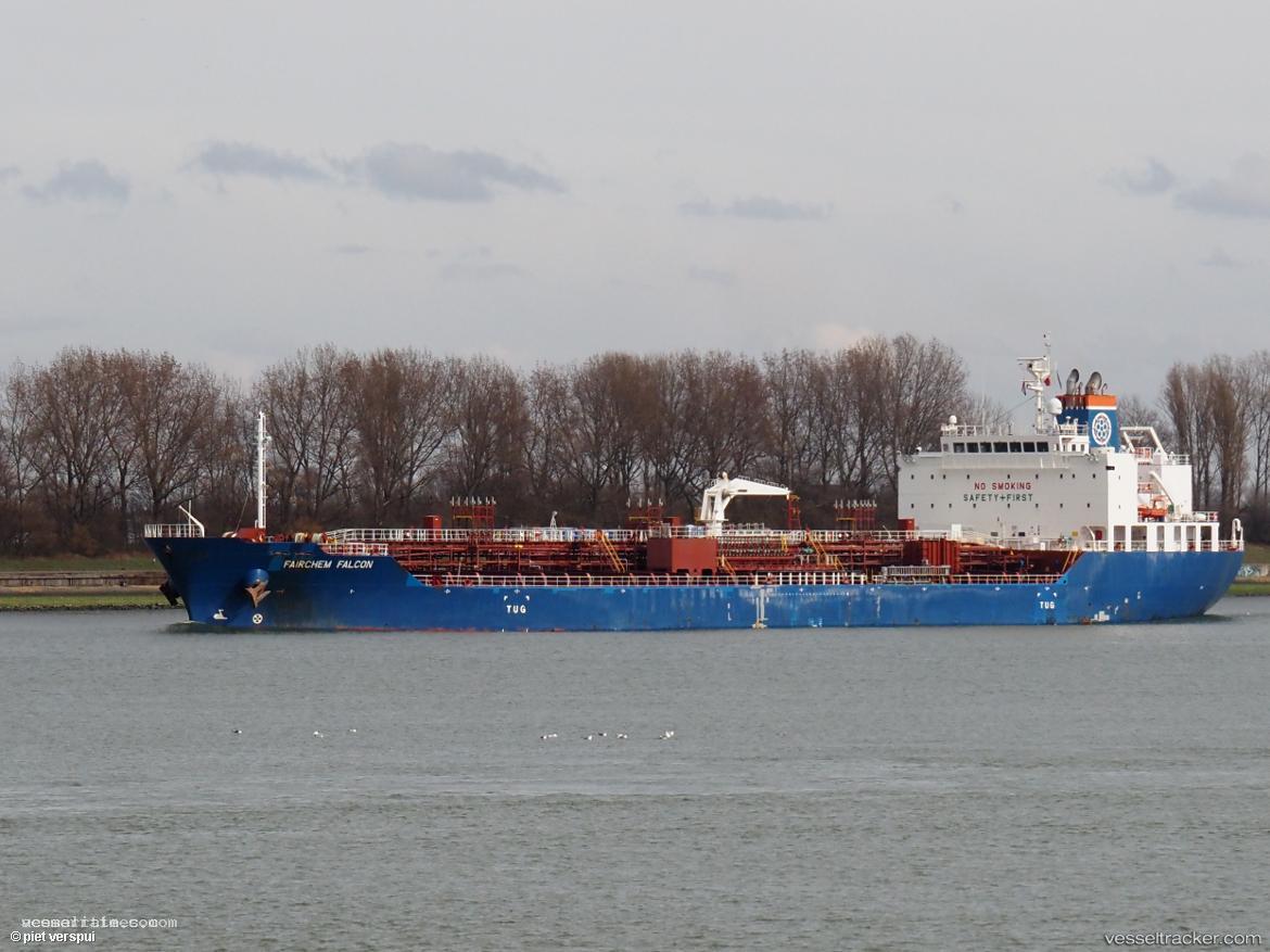 Falcon-Galaxy - Chemical Oil Products Tanker vessel registered in Singapore