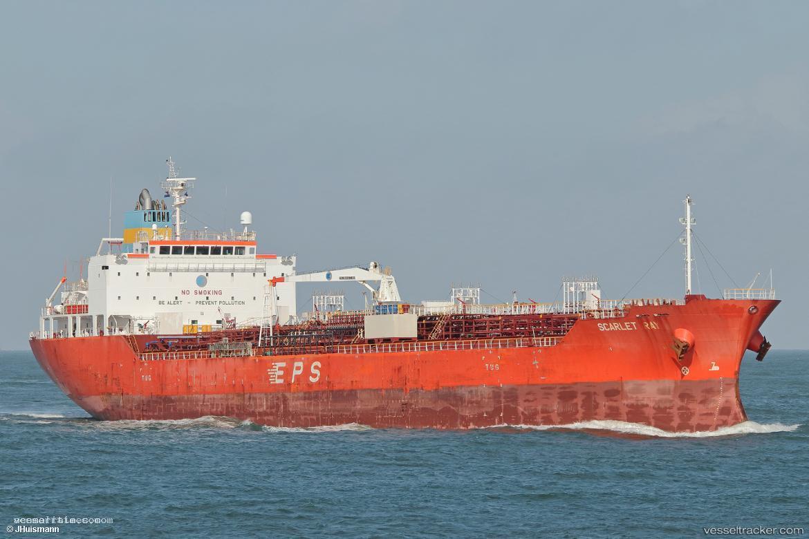 Scarlet-Ray - Chemical Oil Products Tanker vessel registered in Liberia