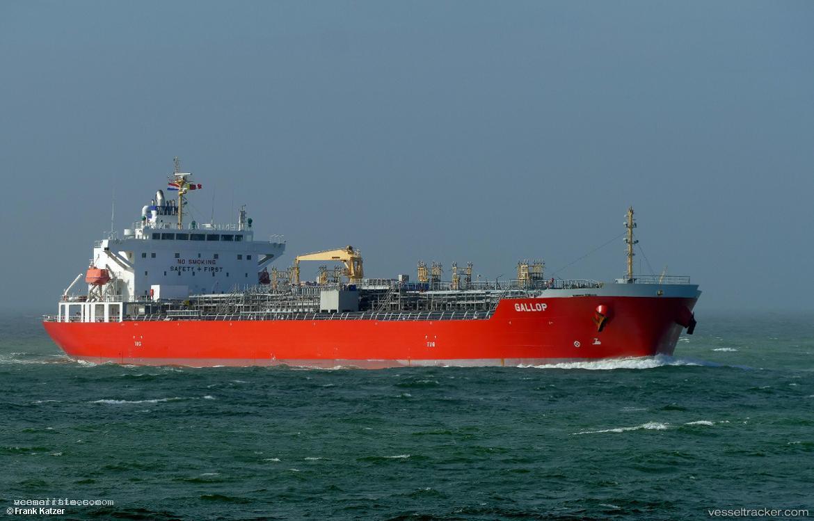 Gallop - Chemical Oil Products Tanker vessel registered in Singapore