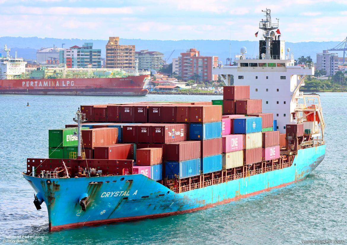 Crystal-A - Container Ship vessel registered in Singapore