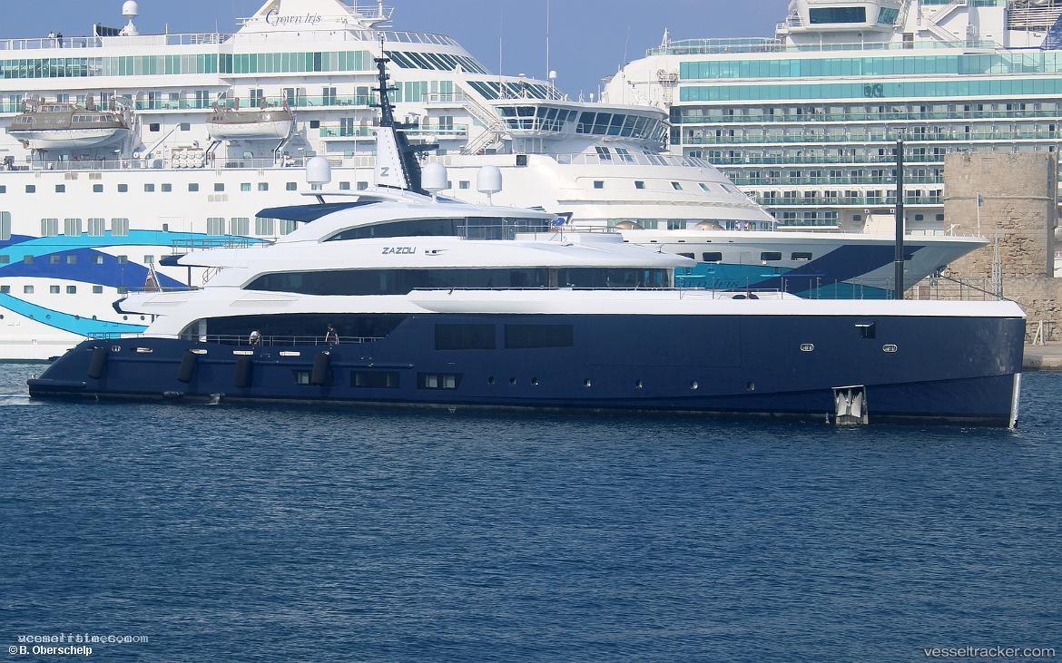 Zazou - Container Ship vessel registered in Cayman Islands