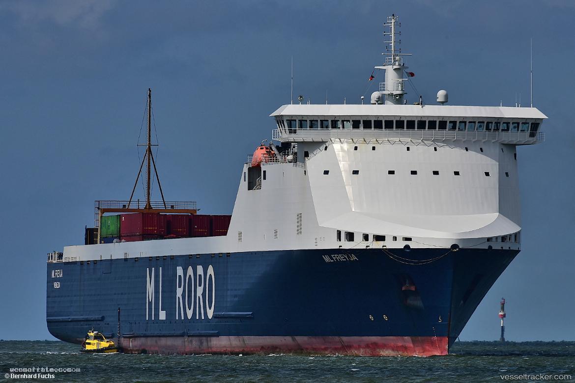 Ml-Freyja - Ro Ro Cargo Ship vessel registered in Italy