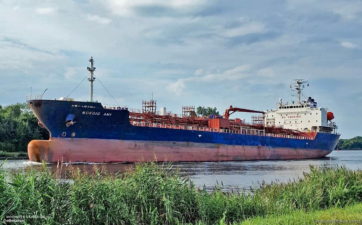 Nordic-Ami - Chemical Oil Products Tanker vessel registered in Liberia