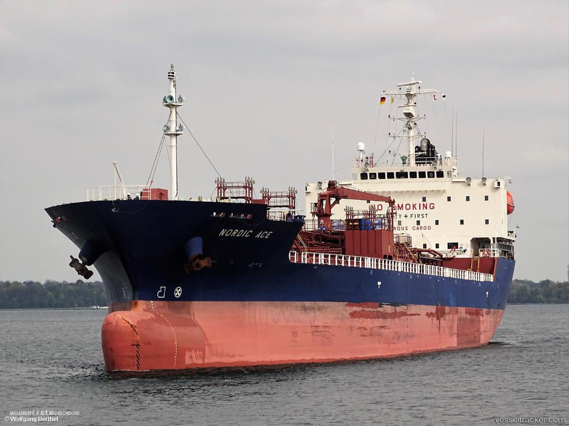 Nordic-Ace - Chemical Oil Products Tanker vessel registered in Panama