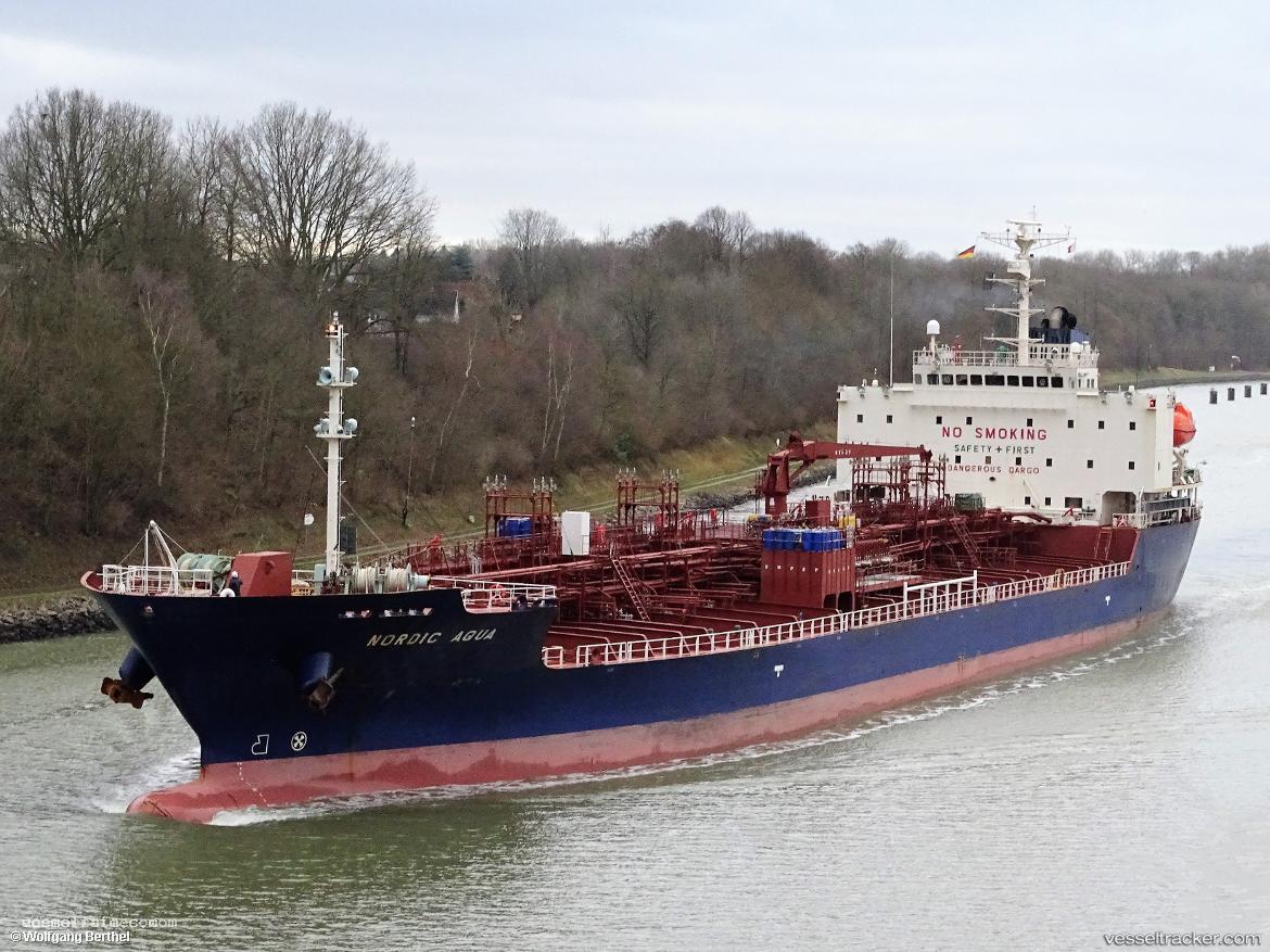 Nordic-Aqua - Chemical Oil Products Tanker vessel registered in Panama
