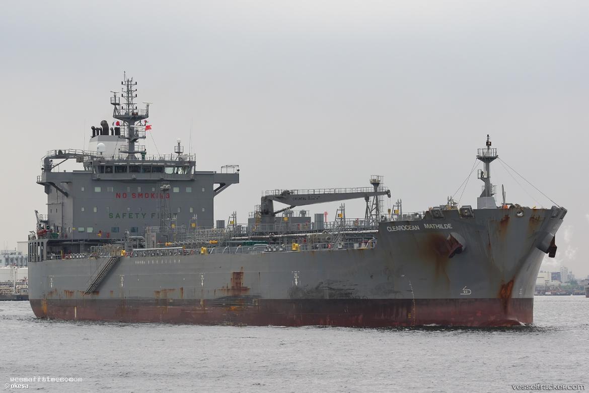 Clearocean-Mathilde - Chemical Oil Products Tanker vessel registered in Liberia