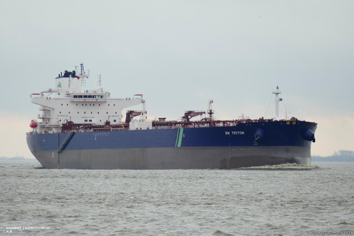 Hafnia-Triton - Crude Oil Tanker vessel registered in Singapore